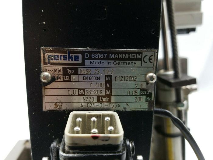 Used Perske Spindle Motor KNSR 23.10-2, Bosch 0 822 332 504