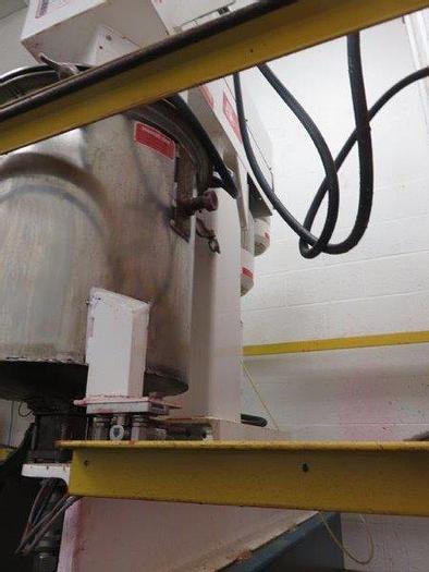Used 20 GALLON MYERS DUAL SHAFT MIXER - SCRAPE & HIGH SPEED - S/S