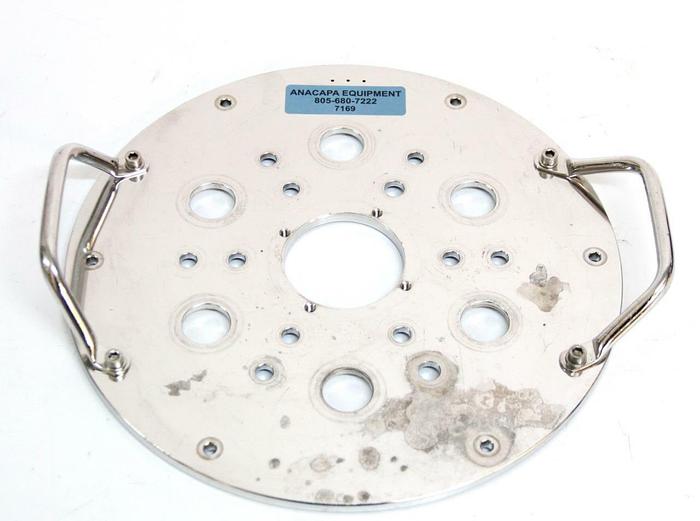 Used Broadley James Applikon B5-12103-8T9 15-20 Liter Bioreactor Headplate (7169) R