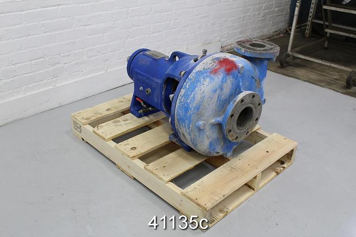 Used Posei Pump 403 3x4x14 Disc Flow Pump, 5-Vane SS Impeller #41135