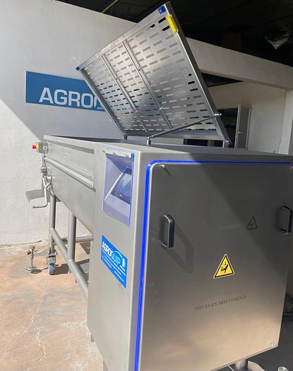 Mélangeur à palettes dechargement frontal