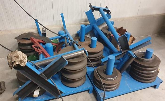 Gebraucht Hydraulische Ringbiegemaschine Schäfer SPVS 40-120