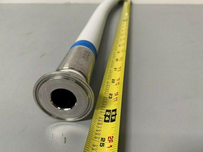 Used Ace Sanitary SL100A-TC 24" Silicon Hose w/ 1" Sanitary Fittings