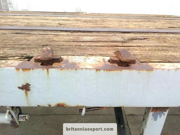Used 1990 Listrailer two axle trailer with twist locks