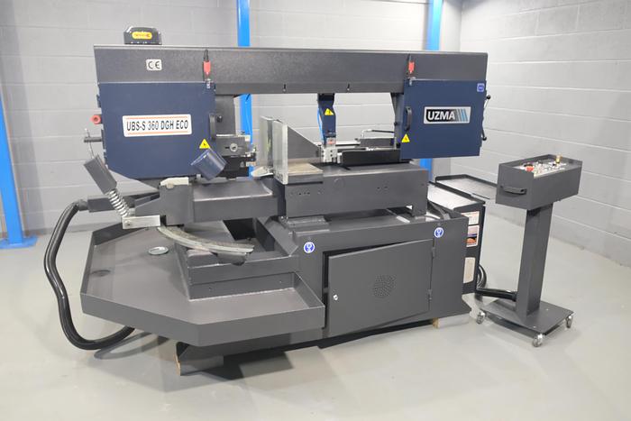UZMA UZMA 360 DGH semi automatic Double Mitre Bandsaw
