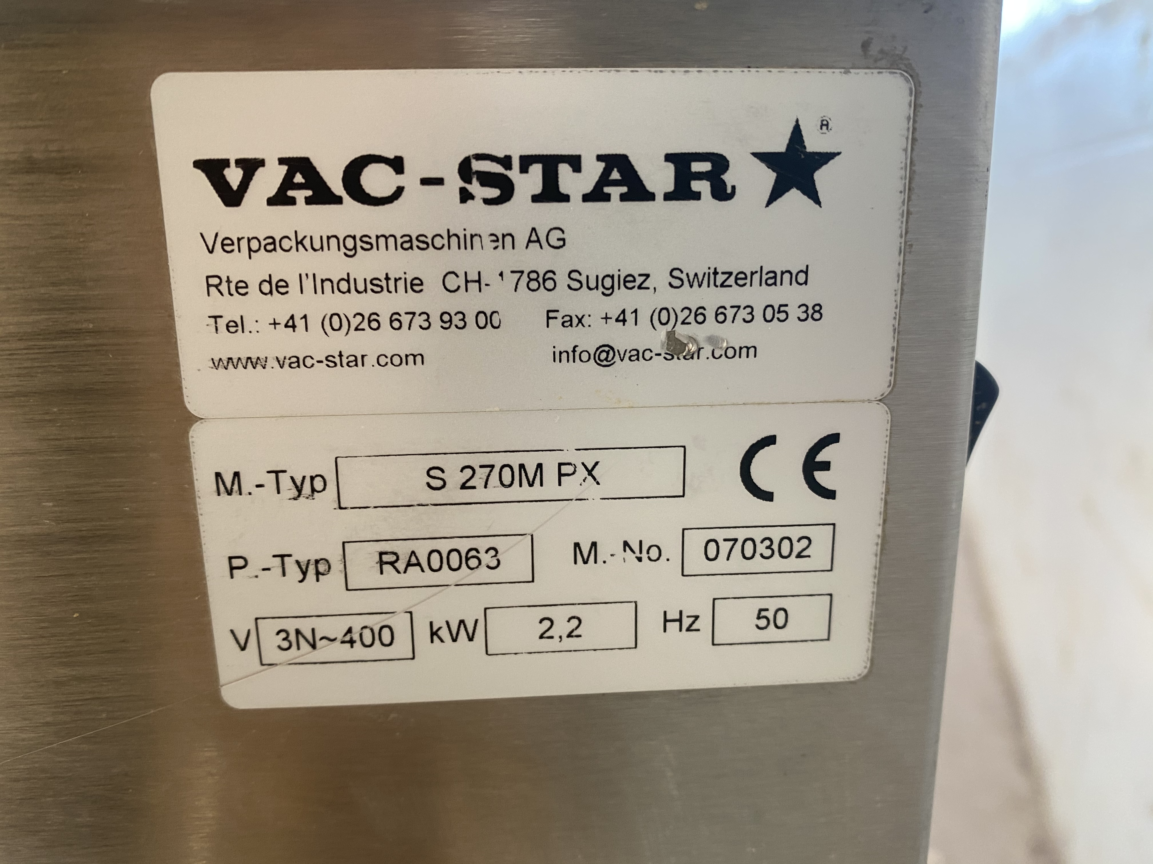 Begagnad VAC-STAR S 270M PX