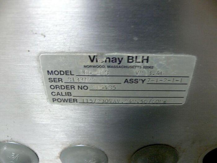 For parts or not working Vishay BLH LCp-100 Expert Series Weight Processor In Stainless Steel Enclosure