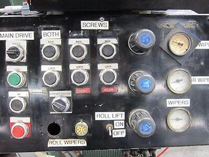 Used Standard Rolling Mill 8" x 8" 4 HI Roll Flat Stock coins coining silver gold