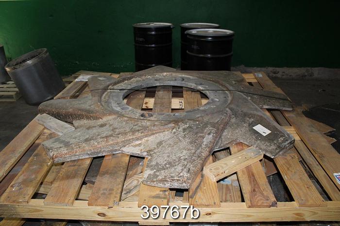 Refurbished Black Clawson Vokes Rotor, 8 Vane, 77" Storeroom Spare #39767