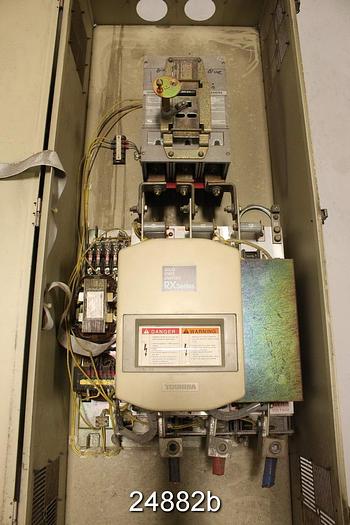 Used Toshiba RX Soft Starter, 300Hp, 460V, Type RX301BU/L107FE07 #24882