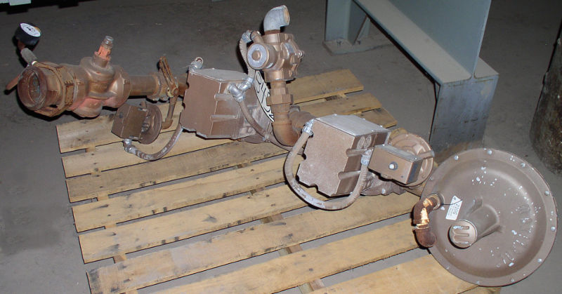 Used 3" Honeywell Gas Furnace / Oven Control Train