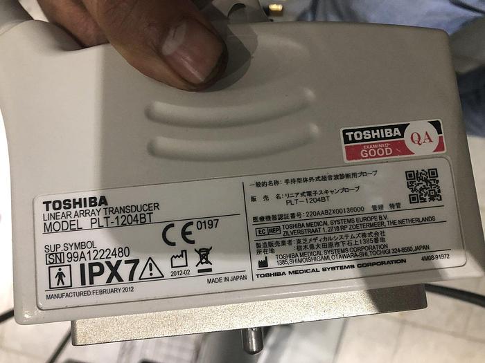 Gebraucht Toshiba Viamo Ultraschallsystem mit 1x Sonde auf Trolley