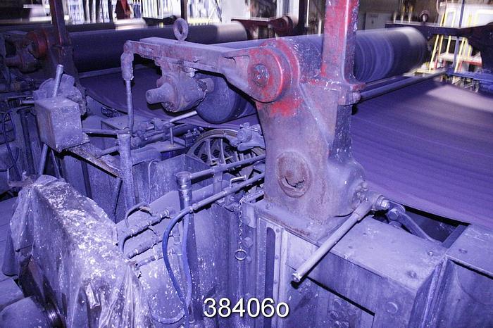 Used Pusey & Jones 104.5" Face Cylinder Fomer #38406