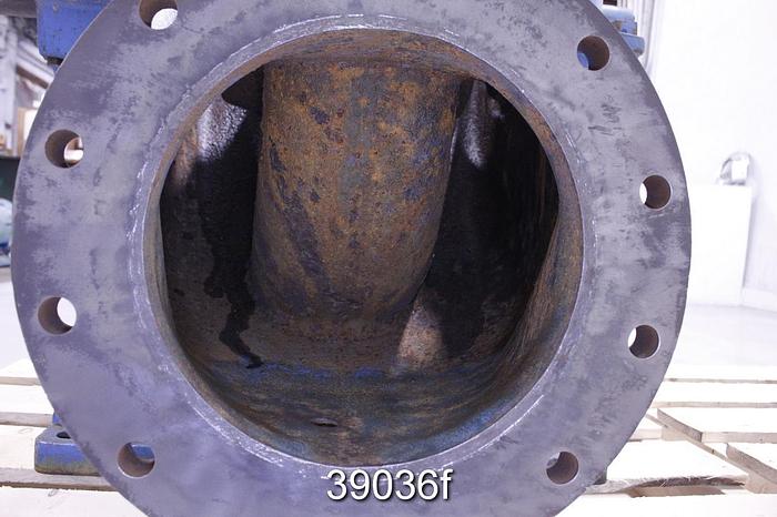 Used Goulds 3410 Split Case Pump, 10x12x12H, 7 Vane Impeller #39036