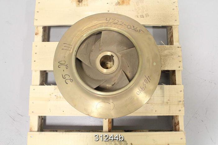 Unused Goulds 3405L Impeller, 4x6x17 #31244