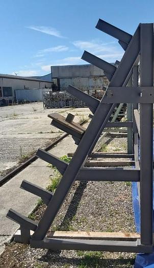 Gebraucht Langgut Schwerlastregal, 8 to Gesamtlast, ca. 3,6 x 1,5 x 2,2m hoch, , gebraucht