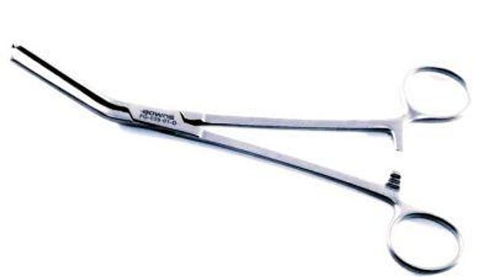Used Forceps Hysterectomy Bonney Angled 200mm (8in) AESCULAP FG-028-01-D