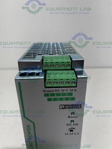 Phoenix Contact  Quint-PS/1AC/24DC/10  DIN Rail Mount Power Supply