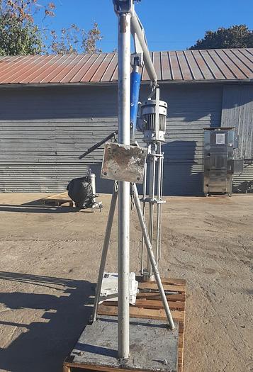 Used Mixer, High Shear, 5 HP, 316 S/st, Gifford Wood, Homogenizer #S744287