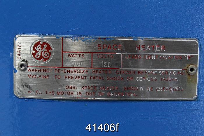 Refurbished General Electric 8236589101 A/C Vertical Motor, 500Hp, 885Rpm , 2300 Volts #41406