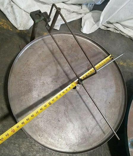 Used 30" Stock Reel Metal Material Feed Payoff Pan Stamping H