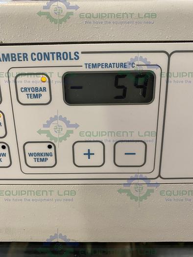 Used Thermo Shandon Cryotome E 77200187 Cryostat Microtome Tissue Sectioning