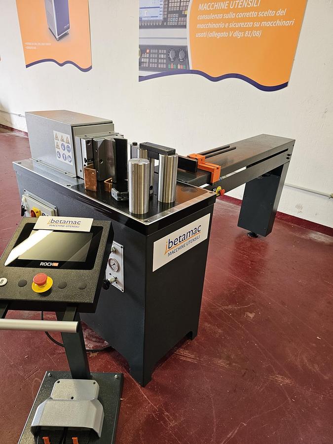 Used TESTING OF HORIZONTAL PRESS IBETAMAC CNC 2 AXIS 20 T