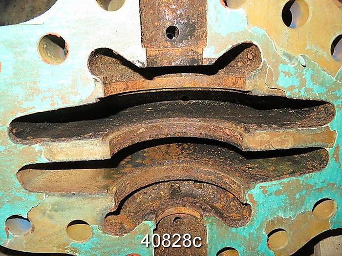 Used Goulds 3316 1.5x2x9 Split Case Pump, Ductile Iron Impeller #40828