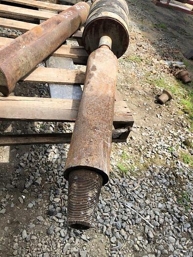 Used Cable Tool Well Drilling 5" 6" Trident Supreme 2” x 3” threads