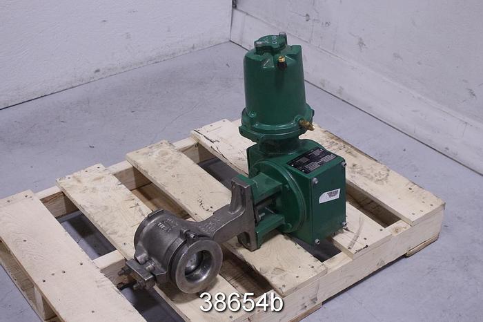 Used Fisher V100 3" Vee-ball Valve #38654