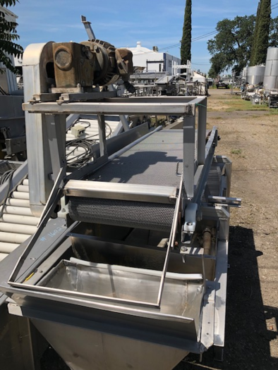 Used Stainless Steel Dewatering Conveyor