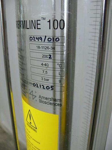 Used Amersham Streamline 100 - 7.5 Liter 18-1126-34 Chromatography Column