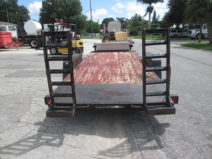 Used 2002 7x20 Anderson Equipment Trailer