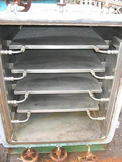 Used 24 SQ. FT. STOKES VACUUM SHELF DRYER 316 S/S