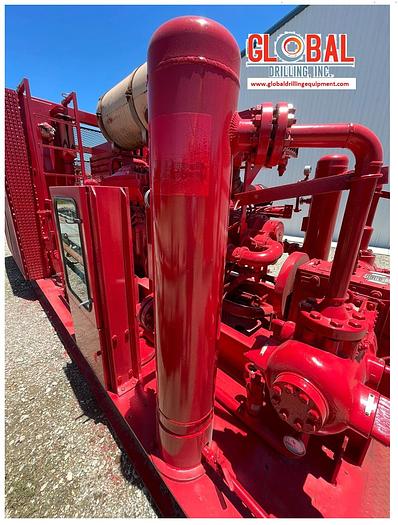 Used Item 0598 : Sullair 1350CFM / 350PSI Air Compressor & Ariel JGA-2 2-Stage Booster Combination