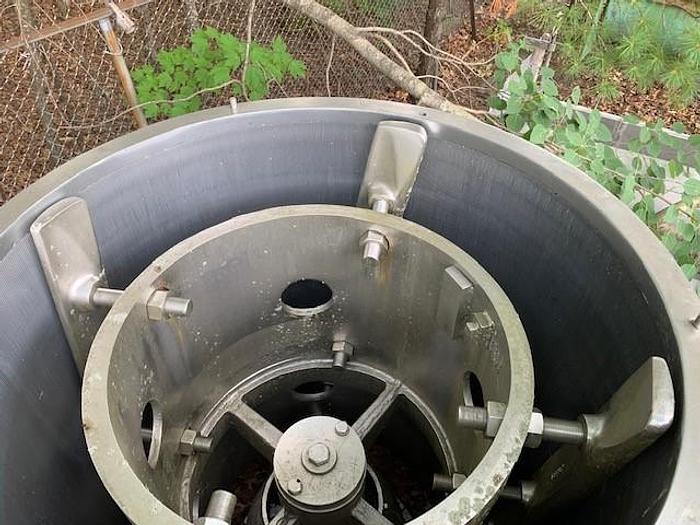 Used Black Clawson 36PSPH Pressure Screen, Slotted Basket #26009