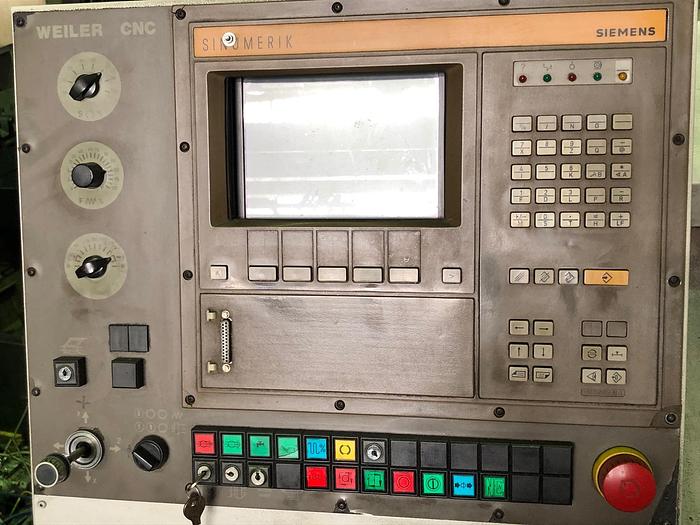 Gebraucht CNC Drehmaschine WEILER UD 24 CNC 1989