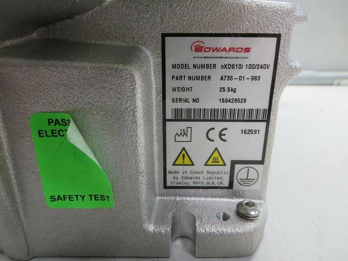 Used Anesta Iwata, ISP-500C, Scroll Vacuum Pump, Oil Free, Powers On, Noisy, "AS-IS"