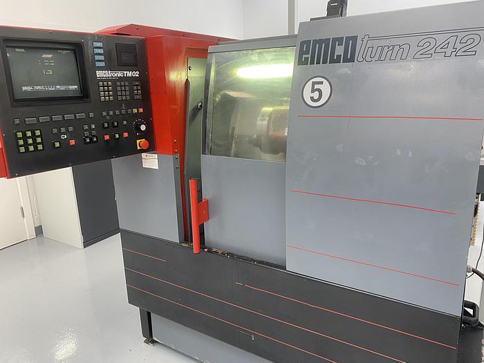 Used Emco Turn 242 CNC Lathe