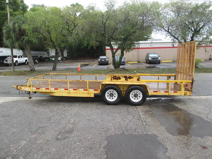 Used 2009 Imperial 7'x20' Equipment Trailer