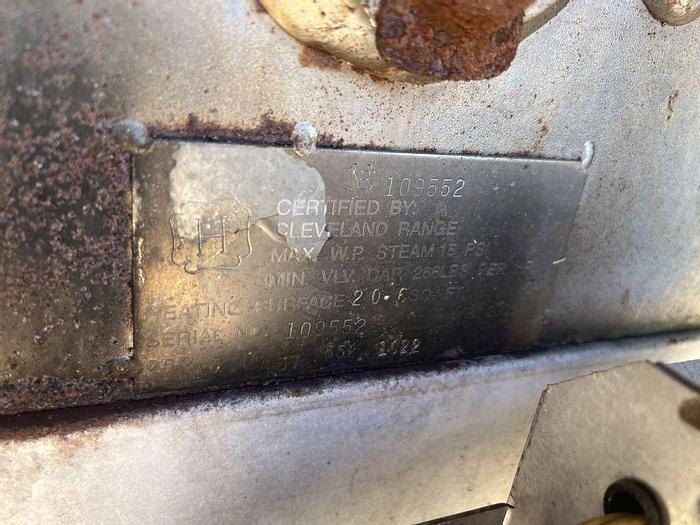 Used Cooker, Steamer, Cleveland, Model 36-CGM-16-300, Dual Chamber #S744625