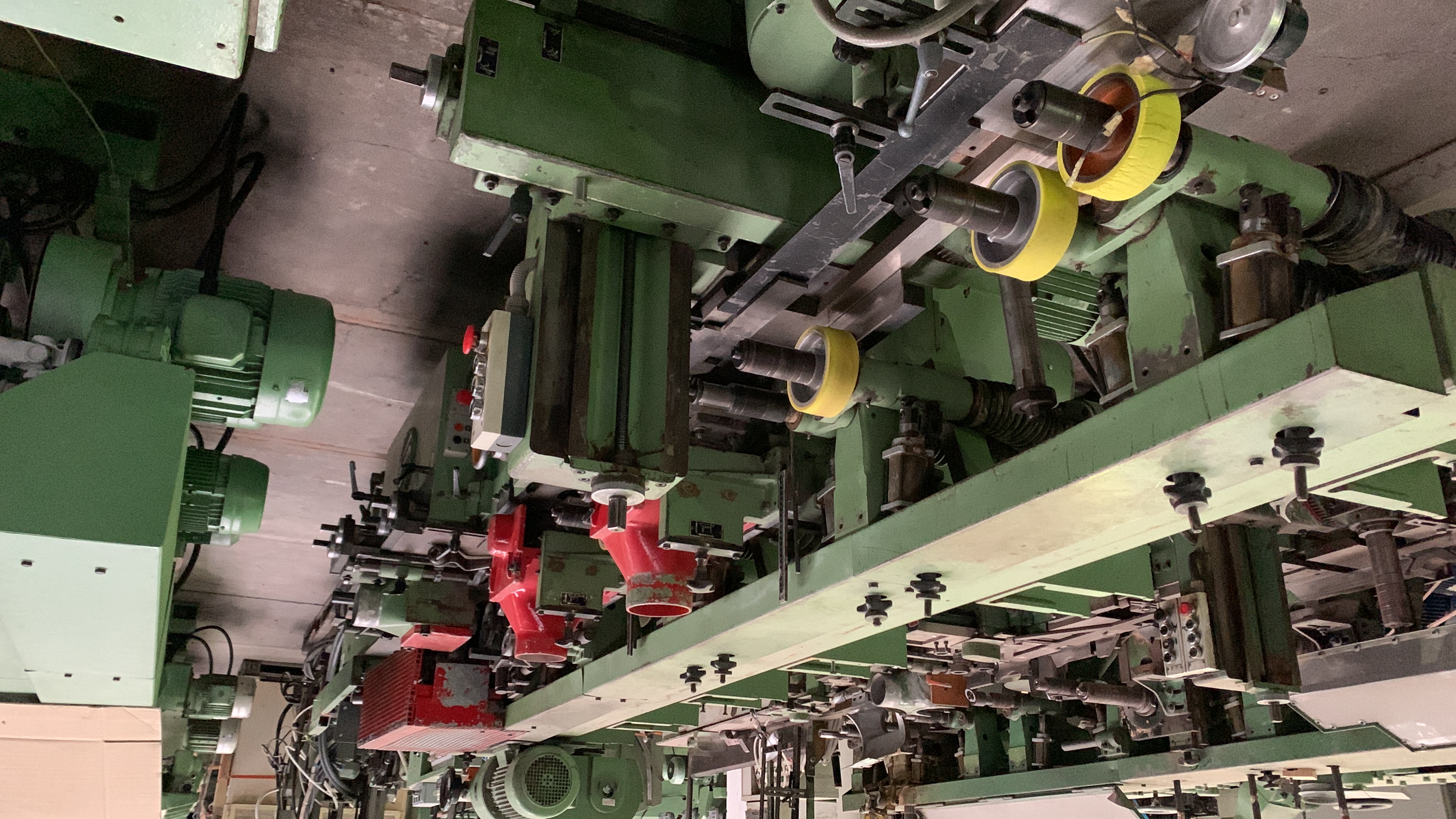 Used Scorniciatrice Weinig a 9 alberi