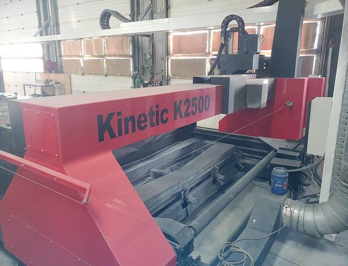 2011 Kinetic K-2500 CNC Plasma Cutter w/ Mill Drill Head
