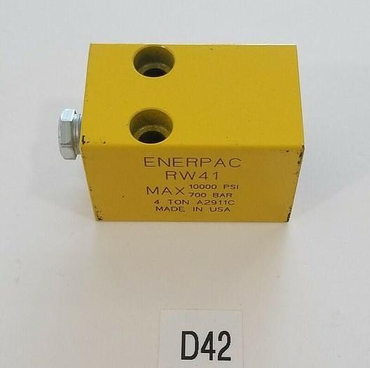 *NEW NO BOX* ENERPAC RW41 HYDRAULIC CYLINDER 4 TON 10000 PSI A2911C + WARRANTY!