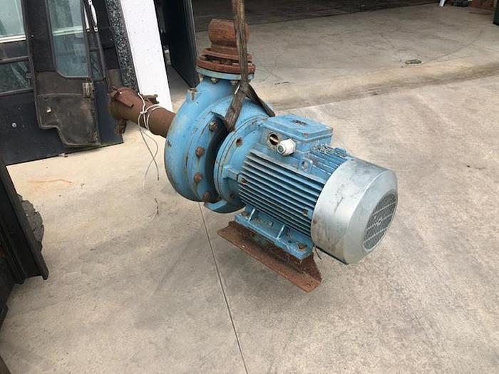 Usato POMPE CON MOTORE 45 KW (PESO 750 Kg)  e 15 kW (PESO 266 Kg)