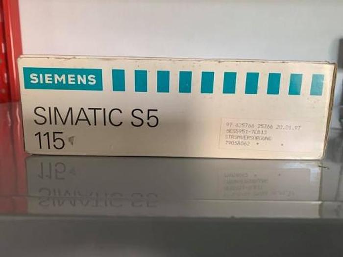 Used 6ES5951-7LB13 PS 3A DIN 41752 POWER SUPPLY SIMATIC S5
