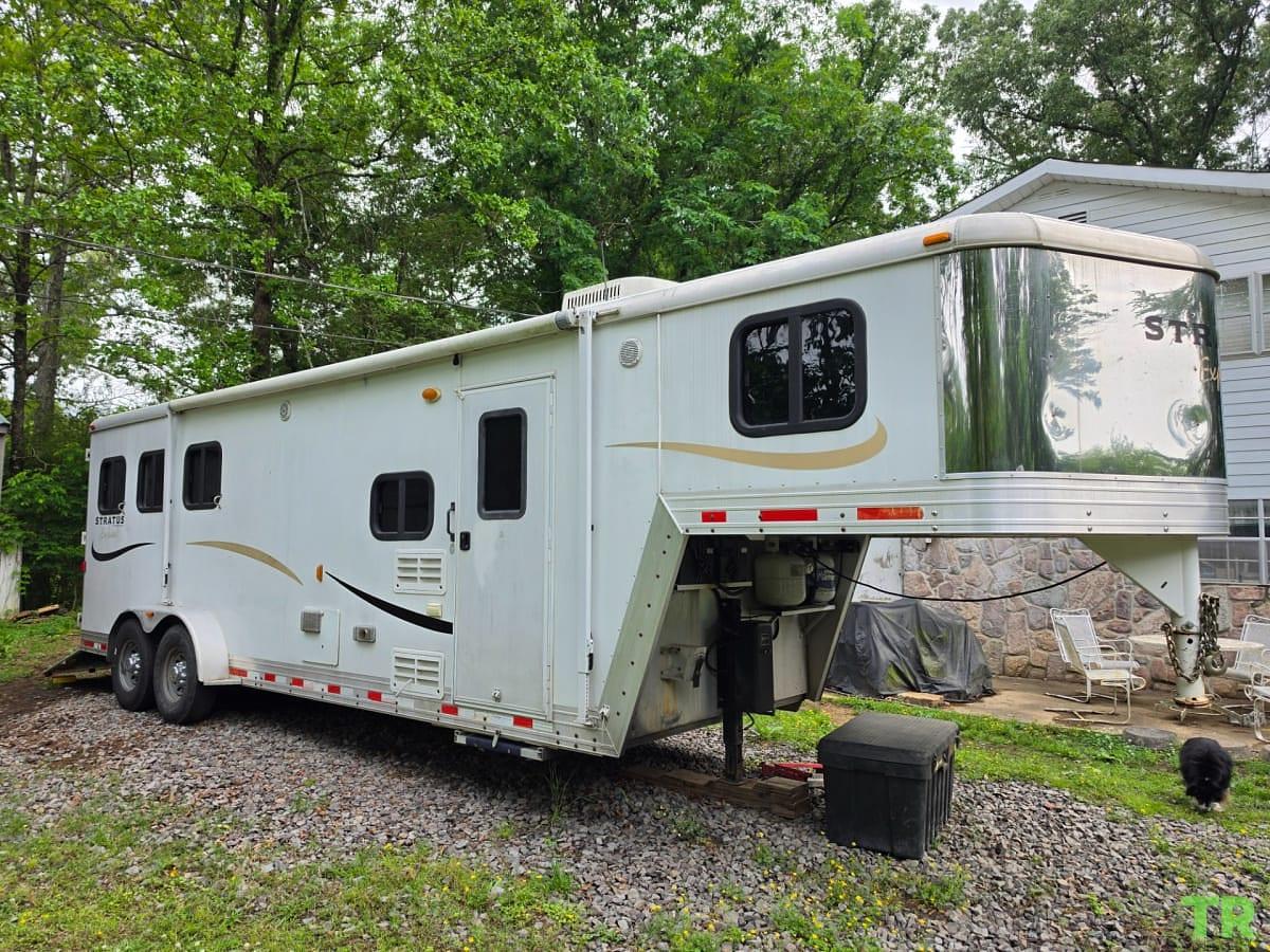 Used 2008 Bison Stratus Express 380ME 3 Horse