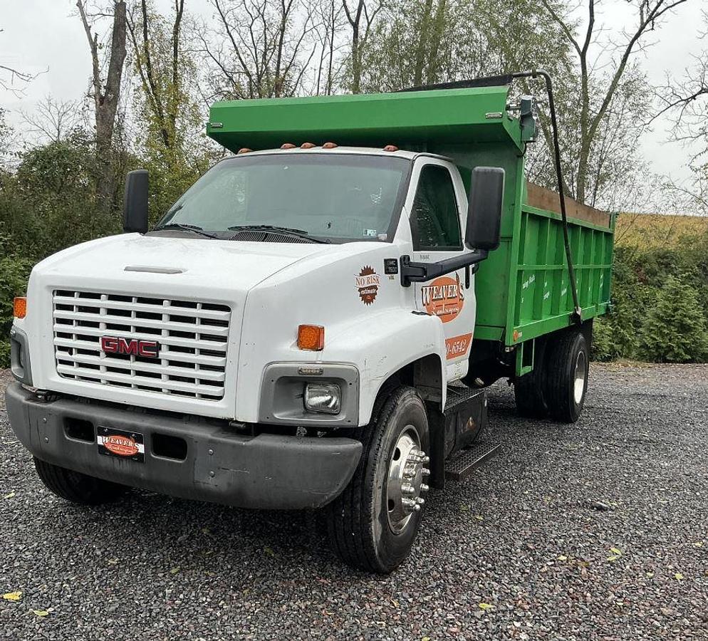 Used 2005 GMC Topkick C7500 Dump Truck