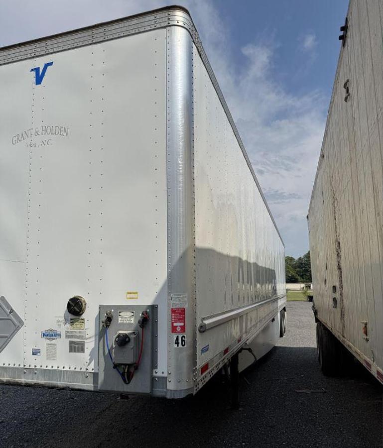 Used 2021 VANGUARD 53 ft x 102 in Dry Van Trailer