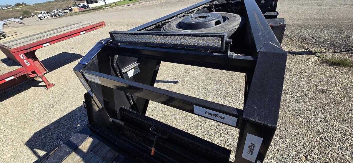 Used 2024 RAWMAXX Lonestar GN469 Full Tilt Container Trailer